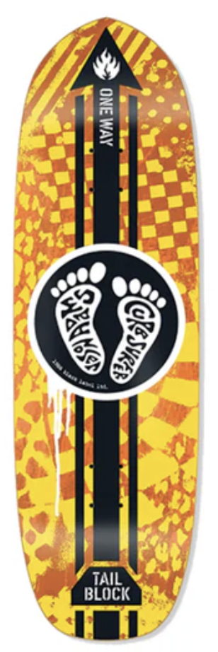 Black Label Curb Surfer Deck