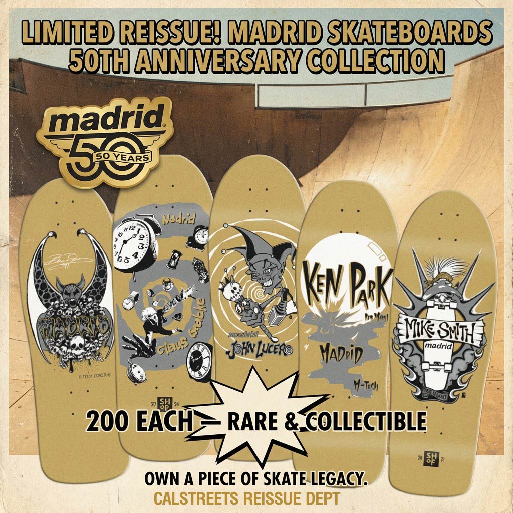 Madrid 50th Anniversary Mike Smith Deck (Limited 12/200) - Image 3