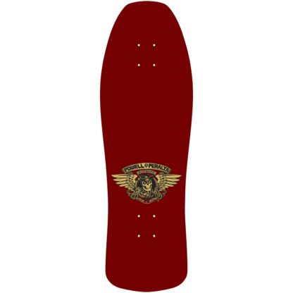 Powell Peralta Underhill Cross (Burgundy/ Gold) Deck - Image 2
