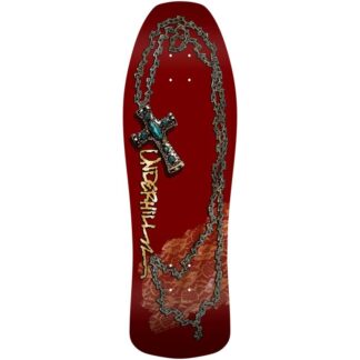 Powell Peralta Underhill Cross (Burgundy/ Gold) Deck