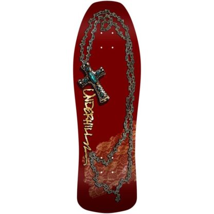 Powell Peralta Underhill Cross (Burgundy/ Gold) Deck