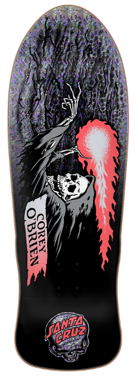 Santa Cruz Corey O'Brien Reaper Deck(Silver Kaleidoscope)